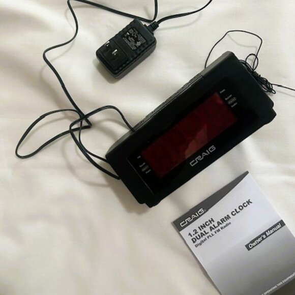 Craig 1.2 in Dual Alarm Clock Digital PLL FM Radio LED Display - Picture 8 of 8